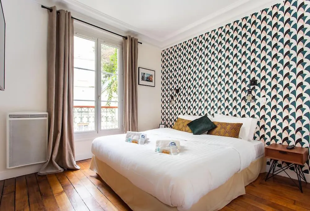 Montmartre Seveste Magnifique Appartement 2Br Paříž Apartmán